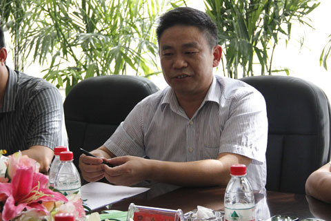 吴金炉率队到广元市调研安全生产工作