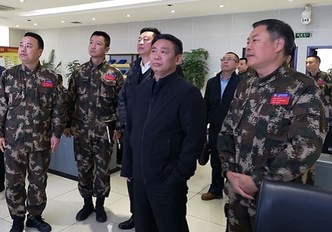 吴金炉副厅长率队调研成都市国家安全发展示范城市建设工作